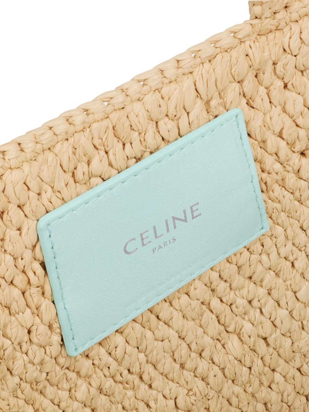 New Celine Small Cabas Thais Raffia Shoulder Bag - Picture 4 of 4